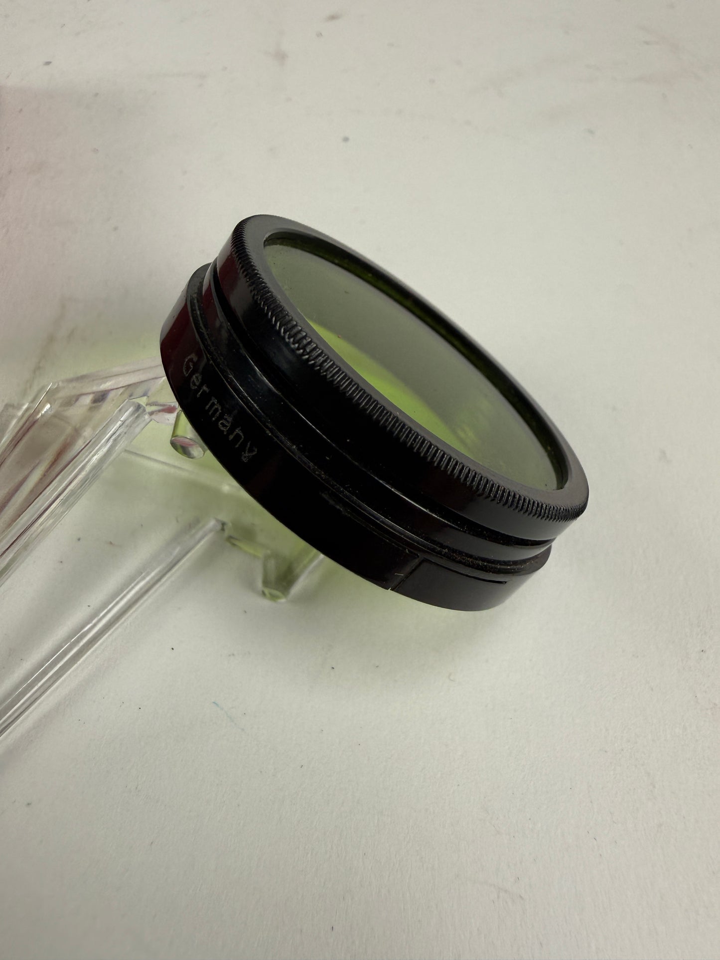 Leitz Leica Black A36 Green Gr Contrast Camera Lens Filter Summitar push on 36mm Fipos