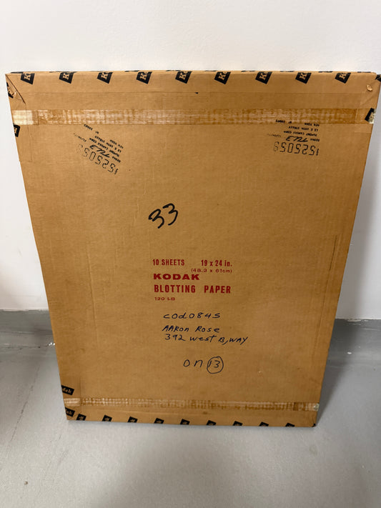 Kodak Photo Blotting Paper 120 LB Photography Developing Muslin 19x24 inch 20 sheets