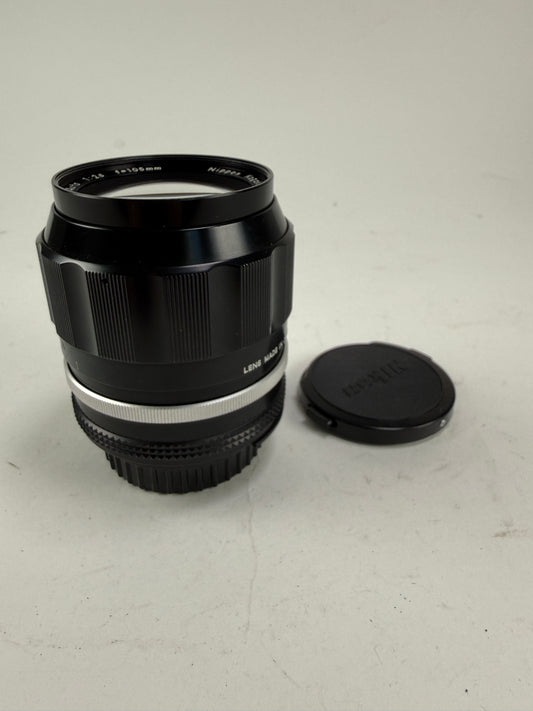 Nikon Nikkor P 105mm f2.5 Ai converted Prime Manual Focus Portrait Lens