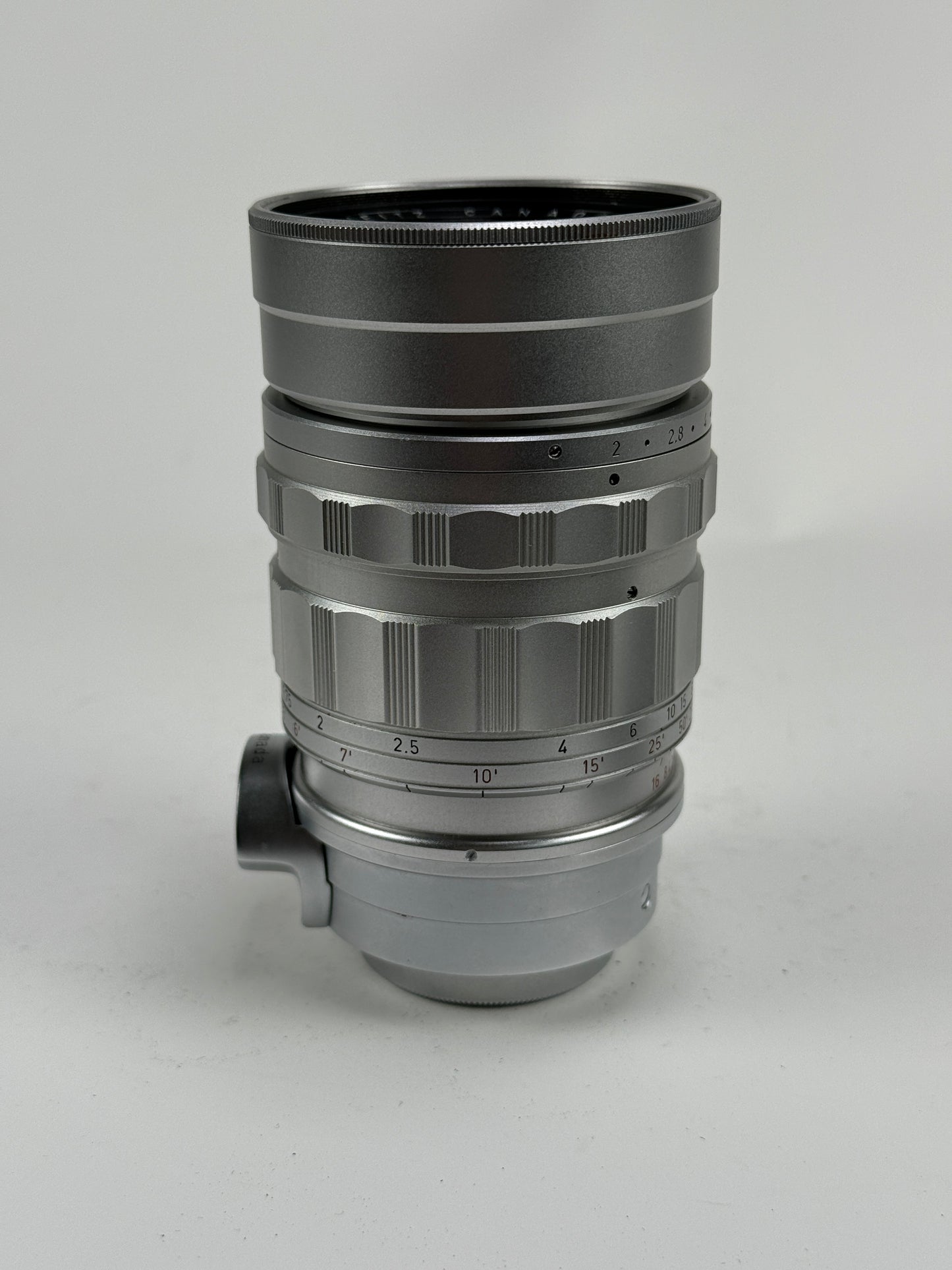 Leica Summicron 90mm F2 Lens Chrome silver Canada LTM mount RARE