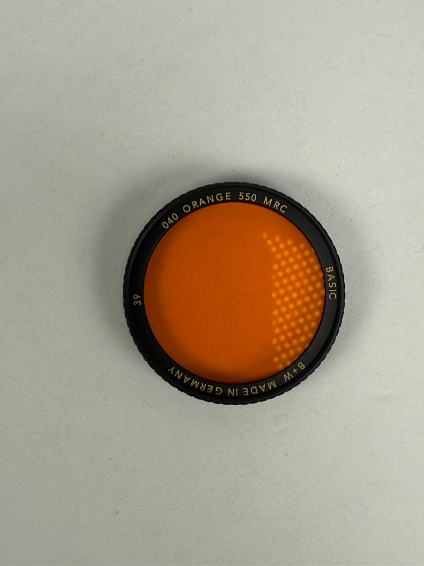 B+W 39mm 040 orange 550 MRC Basic Filter
