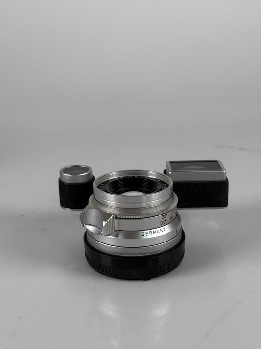 Leica V1 Eight / 8 Element Summicron 35mm F2 w/ Goggles SAWOO Germany