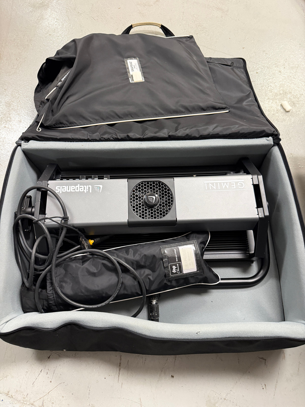 Litepanels Gemini 2x1 Hard RGB LED Light Panel w/ Snapgrid and Snapbag