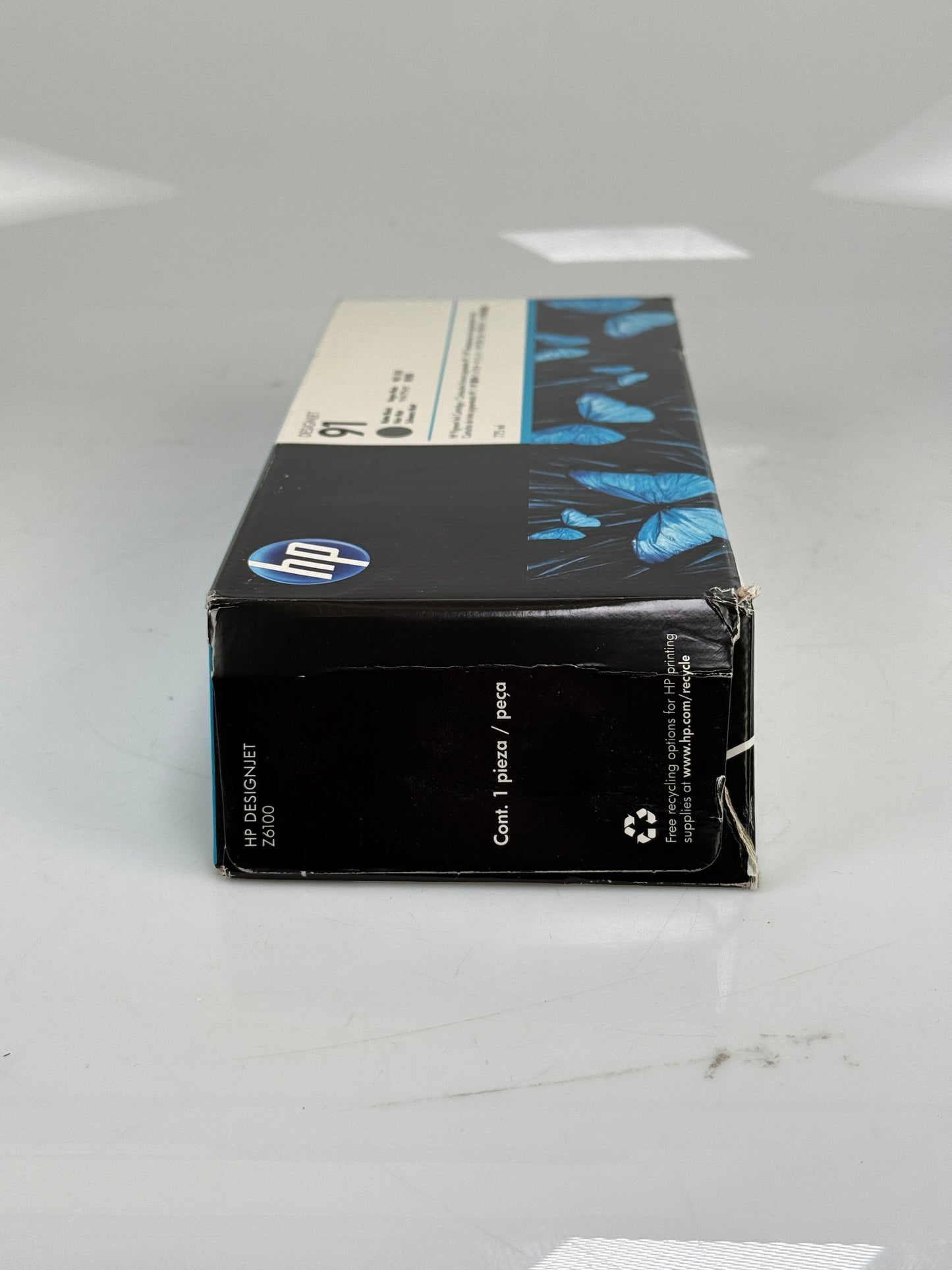 Genuine HP 91 Matte Black Ink Cartridge C9464A 3/2019