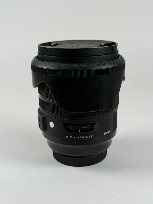 Sigma Art 24-70mm f2.8 DG HSM Canon EF mount