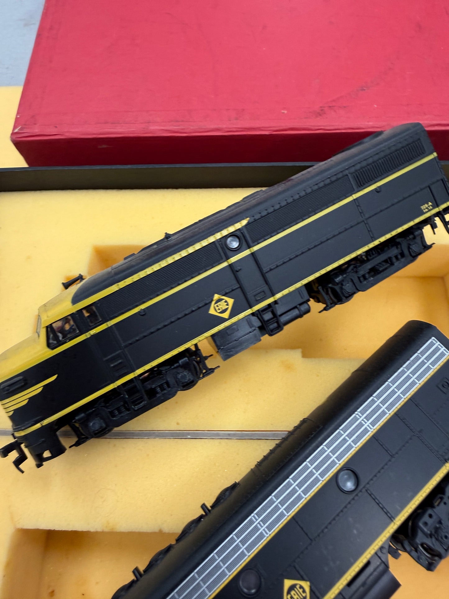 HO Scale Key Imports ALCO Erie FA-2 A/B Custom Set Blake Tatar