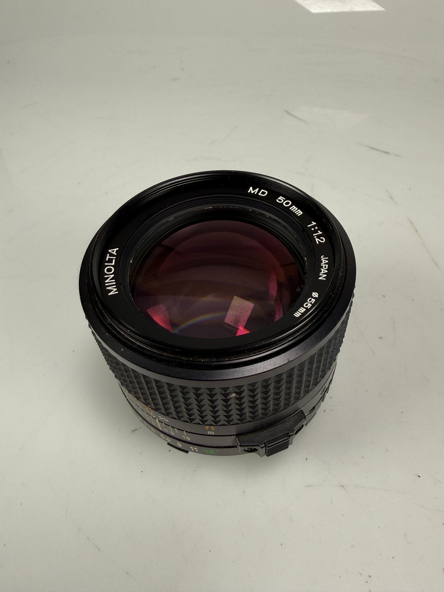 Minolta MD 50mm F1.2 MF Standard Prime Lens