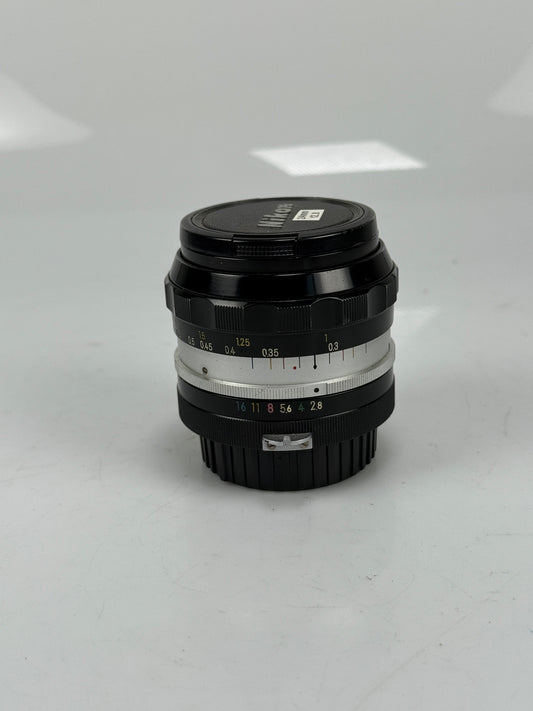 Nikon 24mm f2.8 NIKKOR N auto Nippon Kogaku Japan Non AI lens