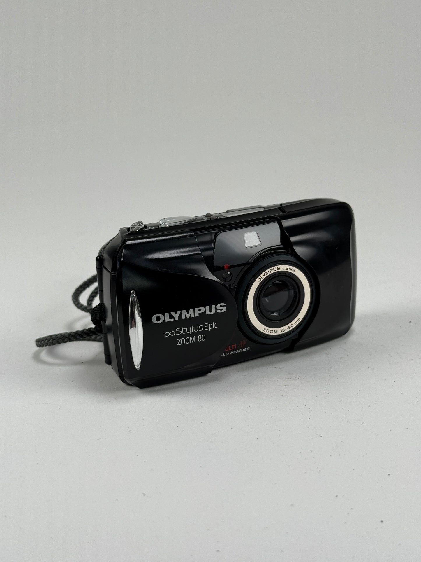 Olympus Stylus Epic Zoom 80 35mm Point & Shoot Film Camera Black