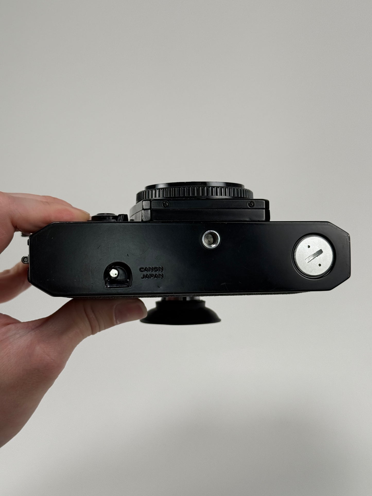 Canon F-1 Black 35mm SLR Film Camera Body