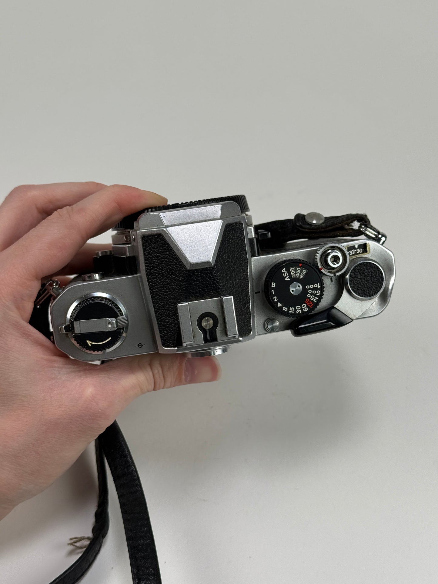Nikon FM 35mm SLR Film Camera Chrome Body