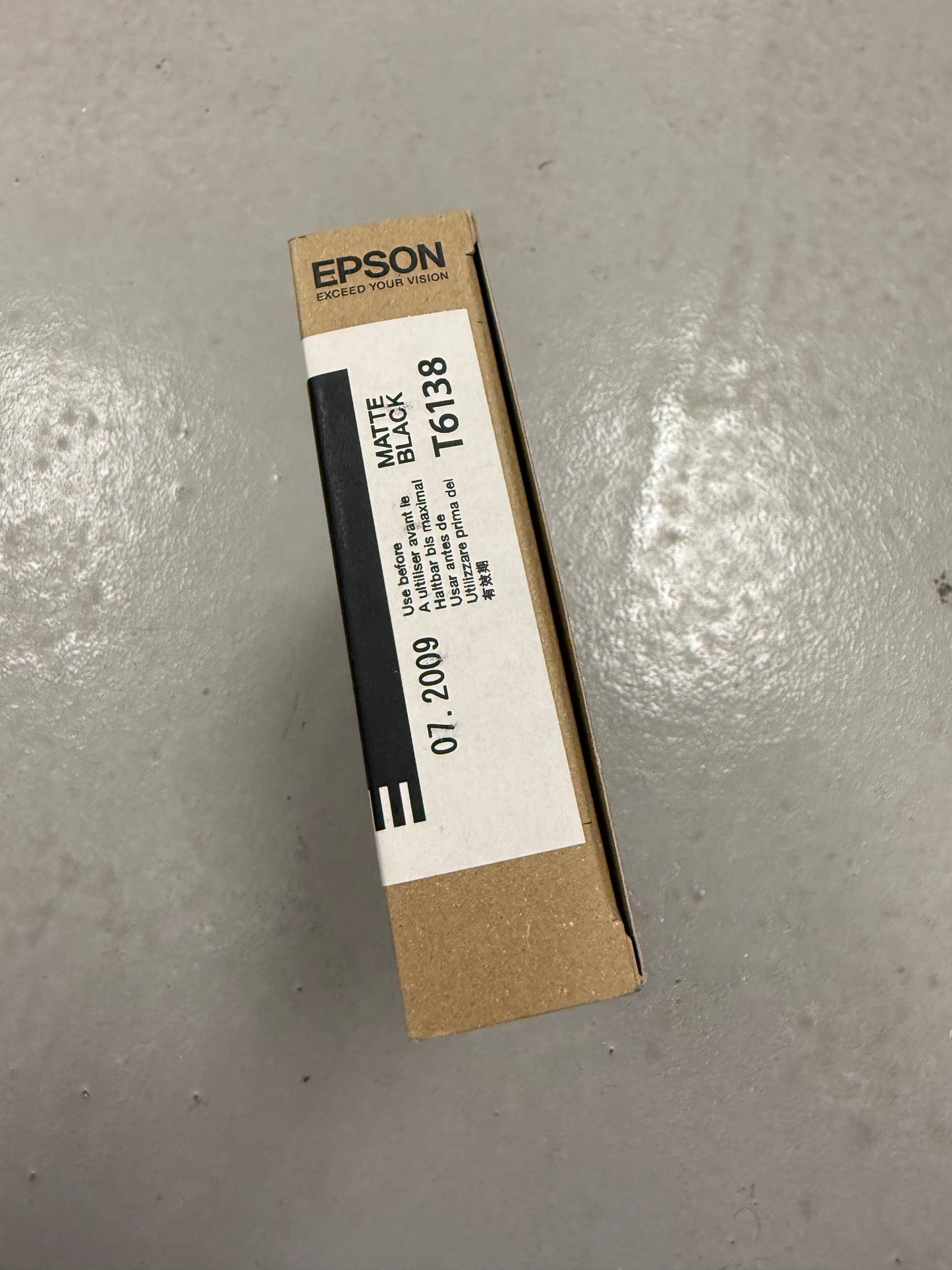 GENUINE EPSON T6138 MATTE BLACK INK STYLUS PRO 4800 4880 4400 4450