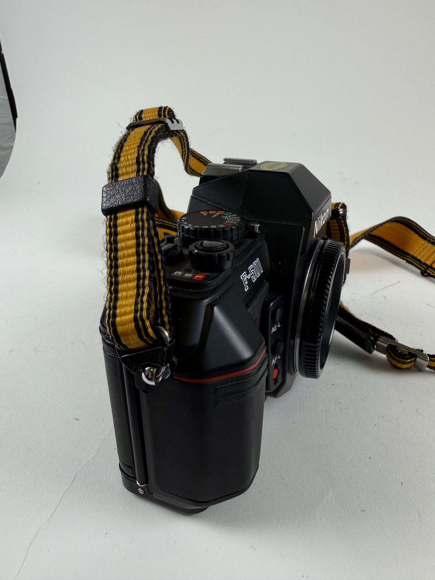 Nikon F-501 AF Black Body Only SLR Film Camera