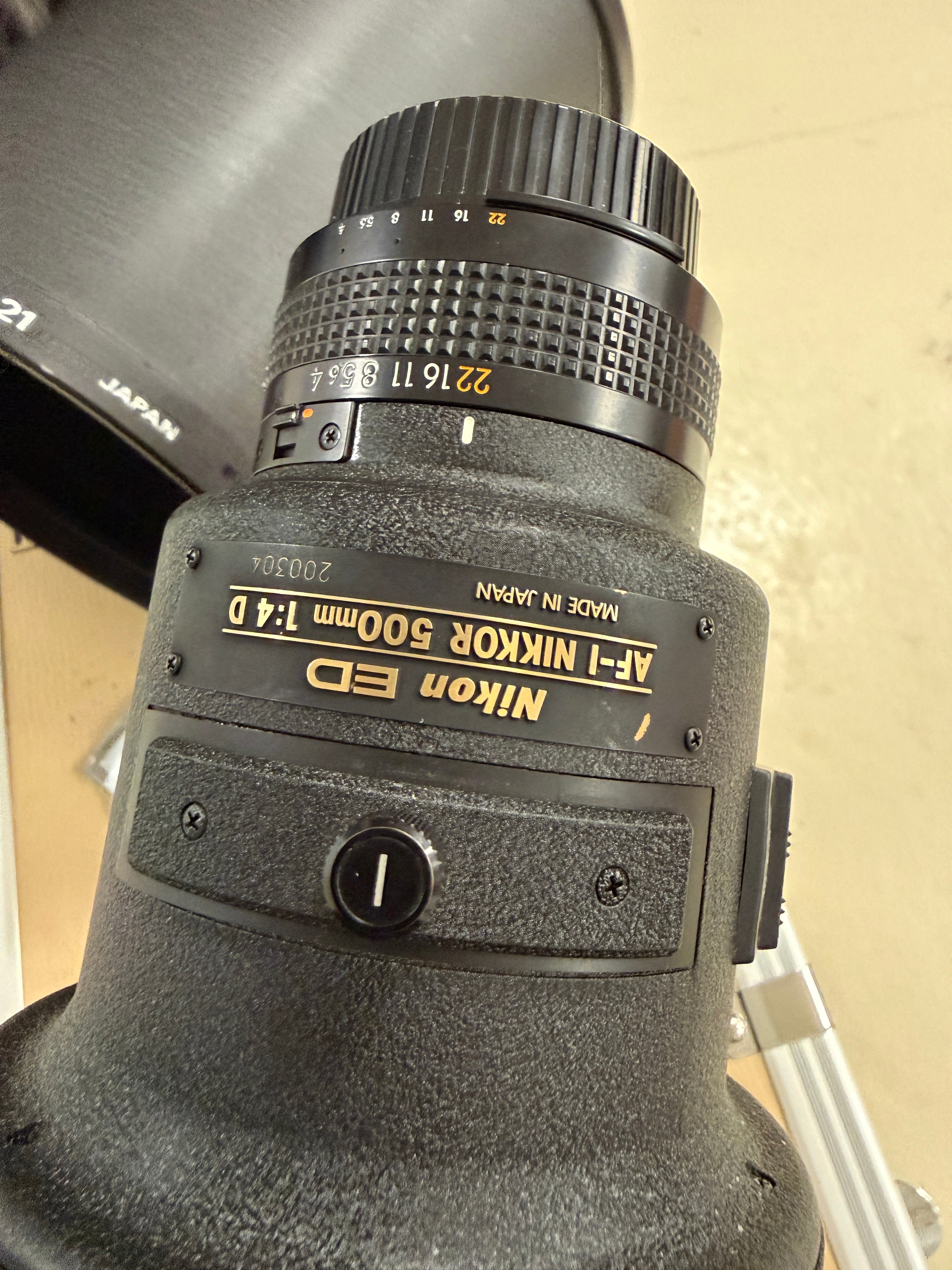 Nikon AF-I NIKKOR 500mm F4 D ED Camera Lens – Cardinal Camera Used