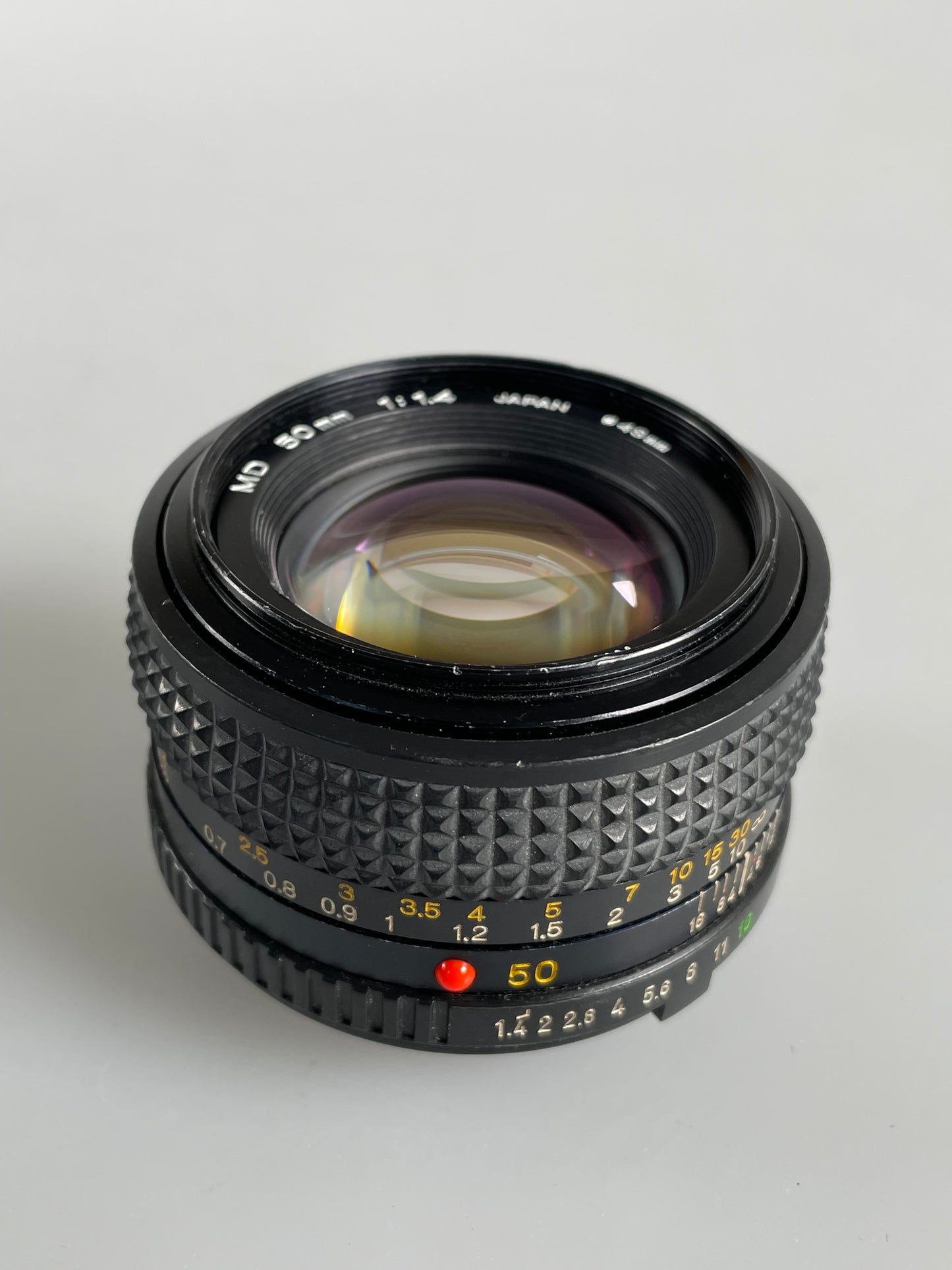 Minolta MD 50mm f1.4 MF Prime Lens for MC MD Mount