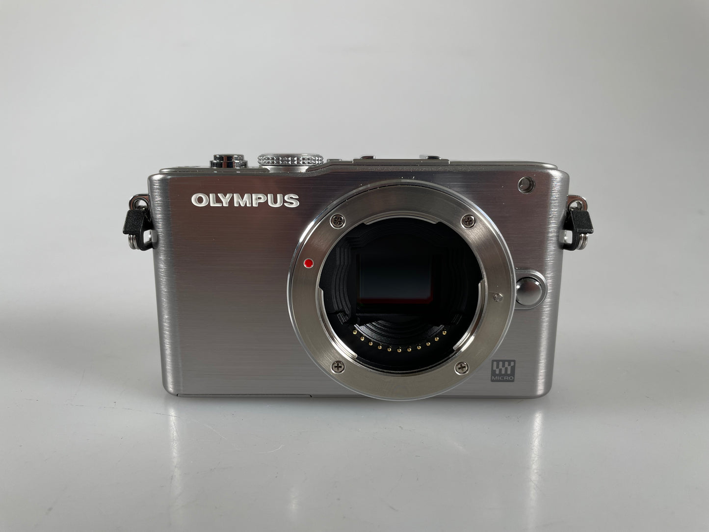 Olympus E-PL3 12.3MP mirrorless digital camera body Silver