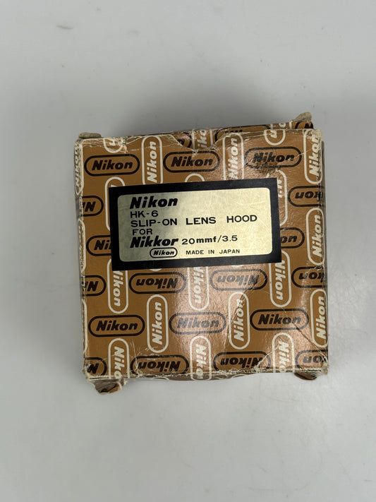 Nikon Lens Hood HK-6 HK6 for 20mm f3.5 lens