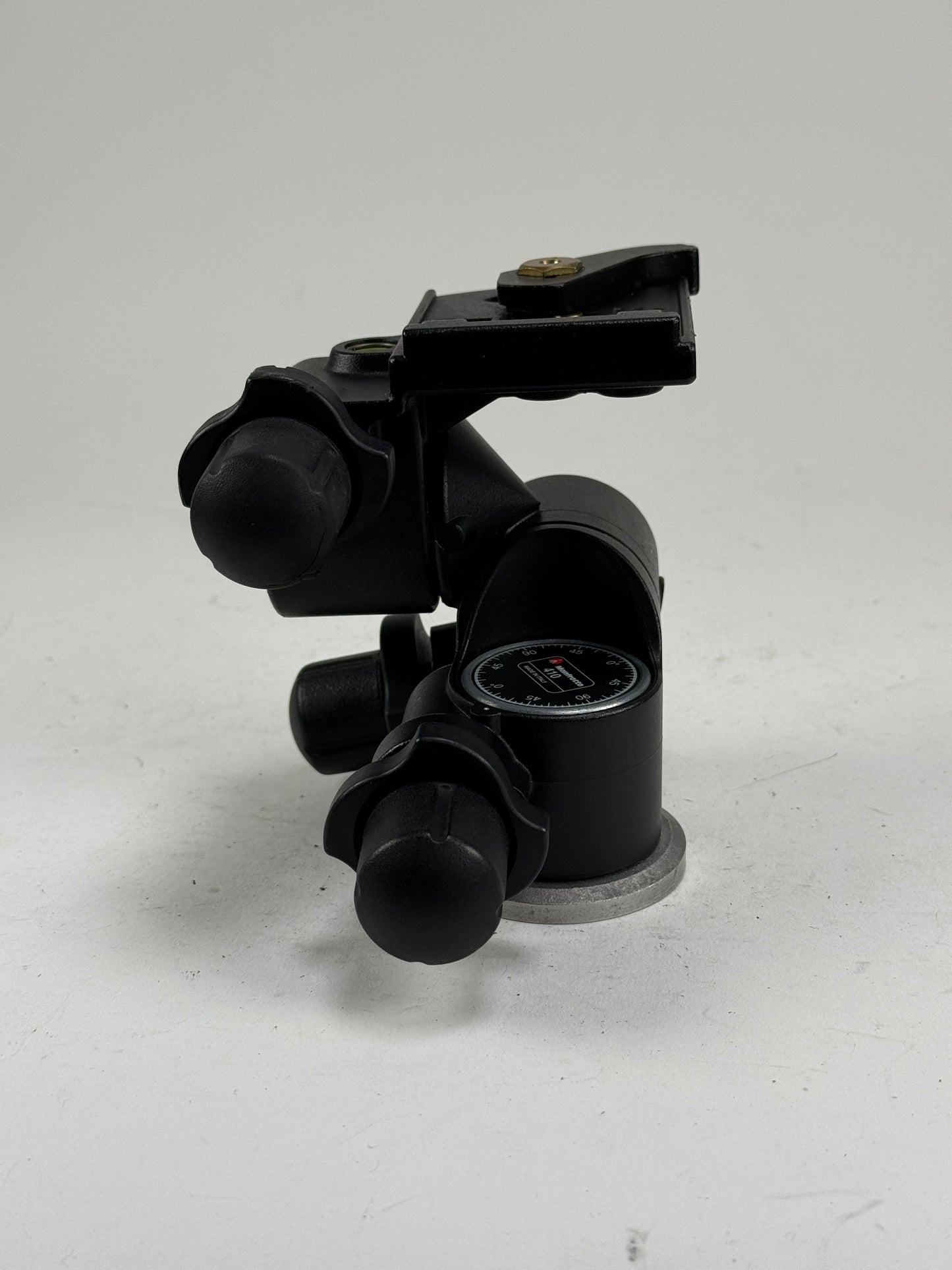 Manfrotto 410 Geared Head (3275) Video Camera Tripod Head Micro Adjustments