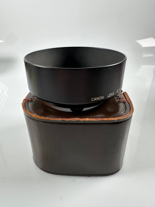 Canon Metal Lens Hood for 50mm f1.2 LTM Lens with case