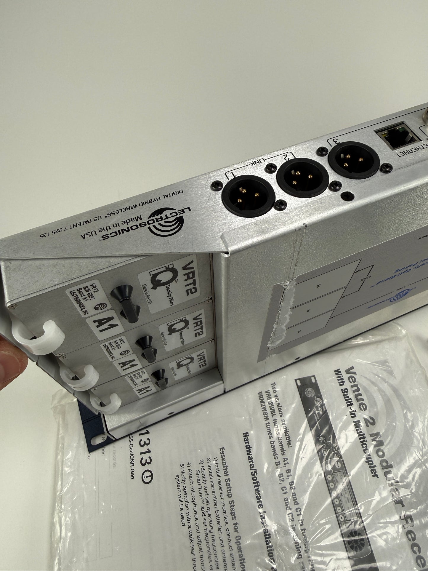 Lectrosonics Venue 2 Wireless Receiver w/ 6x VRT2 A1