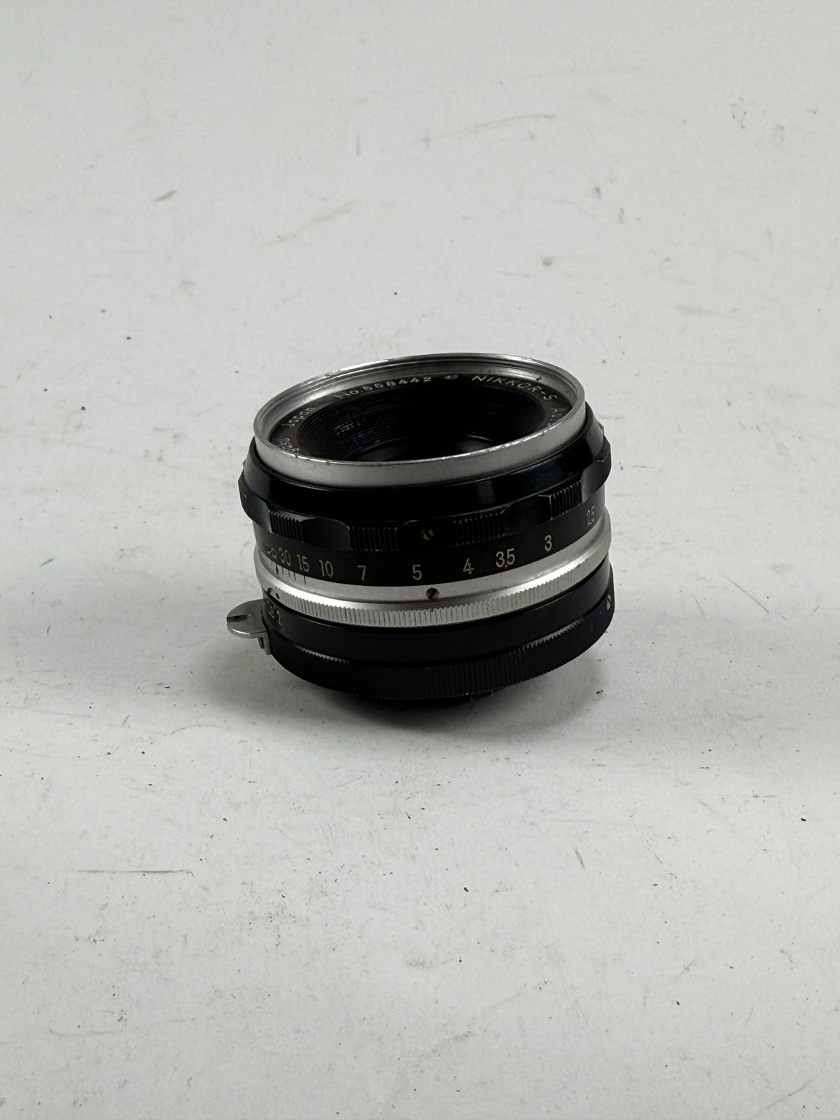 Nikon Nippon Kogaku Nikkor-S Auto PAT PEND 5cm 50mm f2