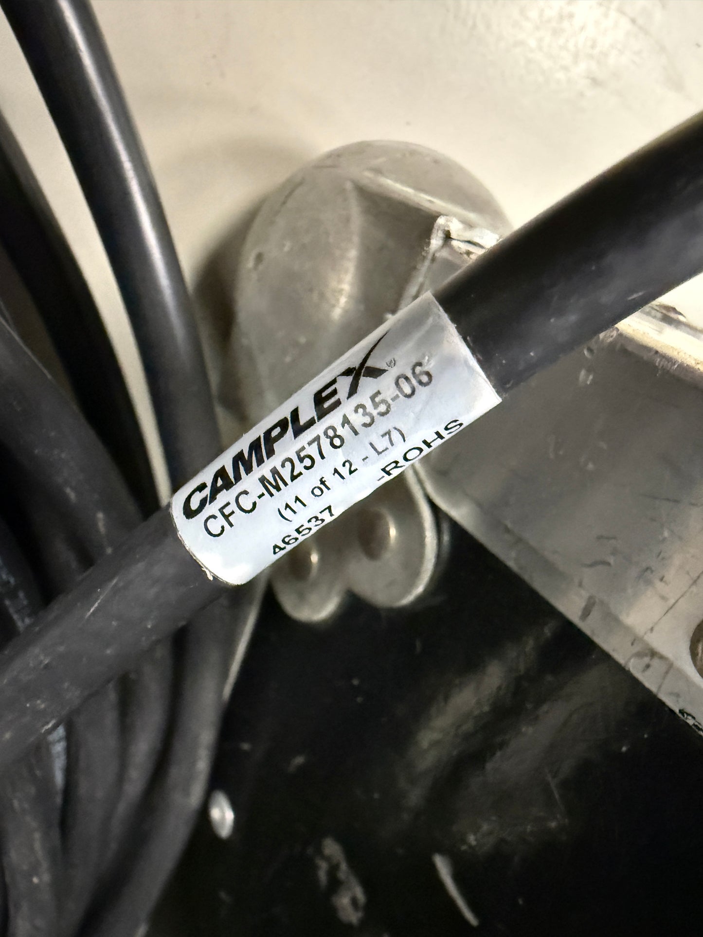 Camplex LEMO FGW-PHW Hybrid Fiber Optic Cable CFC-M2578135-06