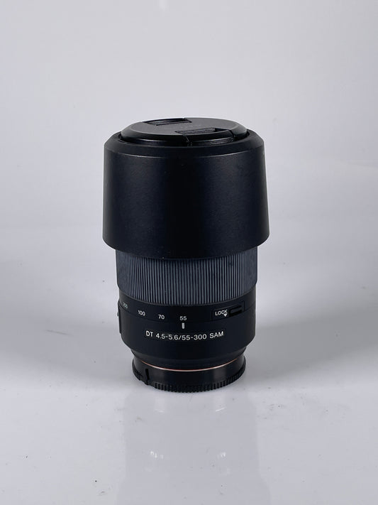 Sony DT 55-300mm f4.5-5.6 SAM Lens SAL55300 A-Mount