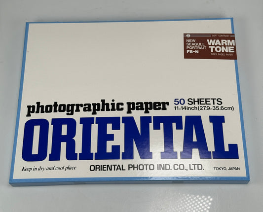 Oriental Seagull Photo Paper 50 Sheets 11x14 inch Warm Tone Portrait FB-N fiber