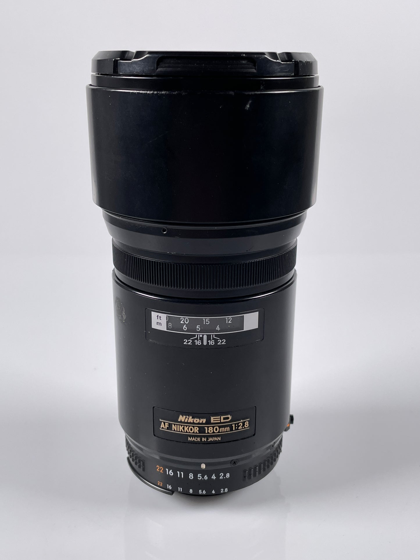 Nikon AF NIKKOR 180mm f2.8 ED IF Lens Plastic