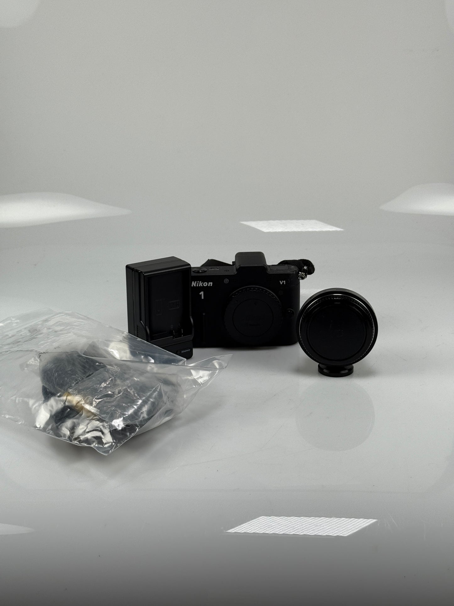 Nikon 1 V1 10.1MP Digital Camera - Black Body