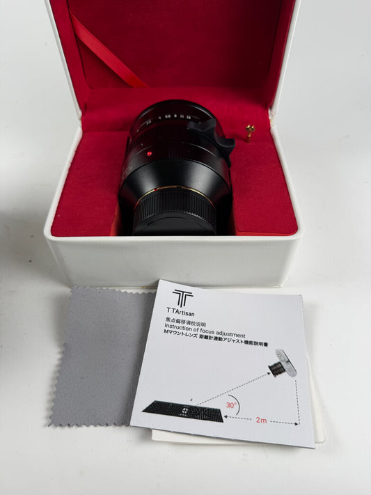 TTArtisan 50mm F0.95 ASPH for Leica M-Mount Black