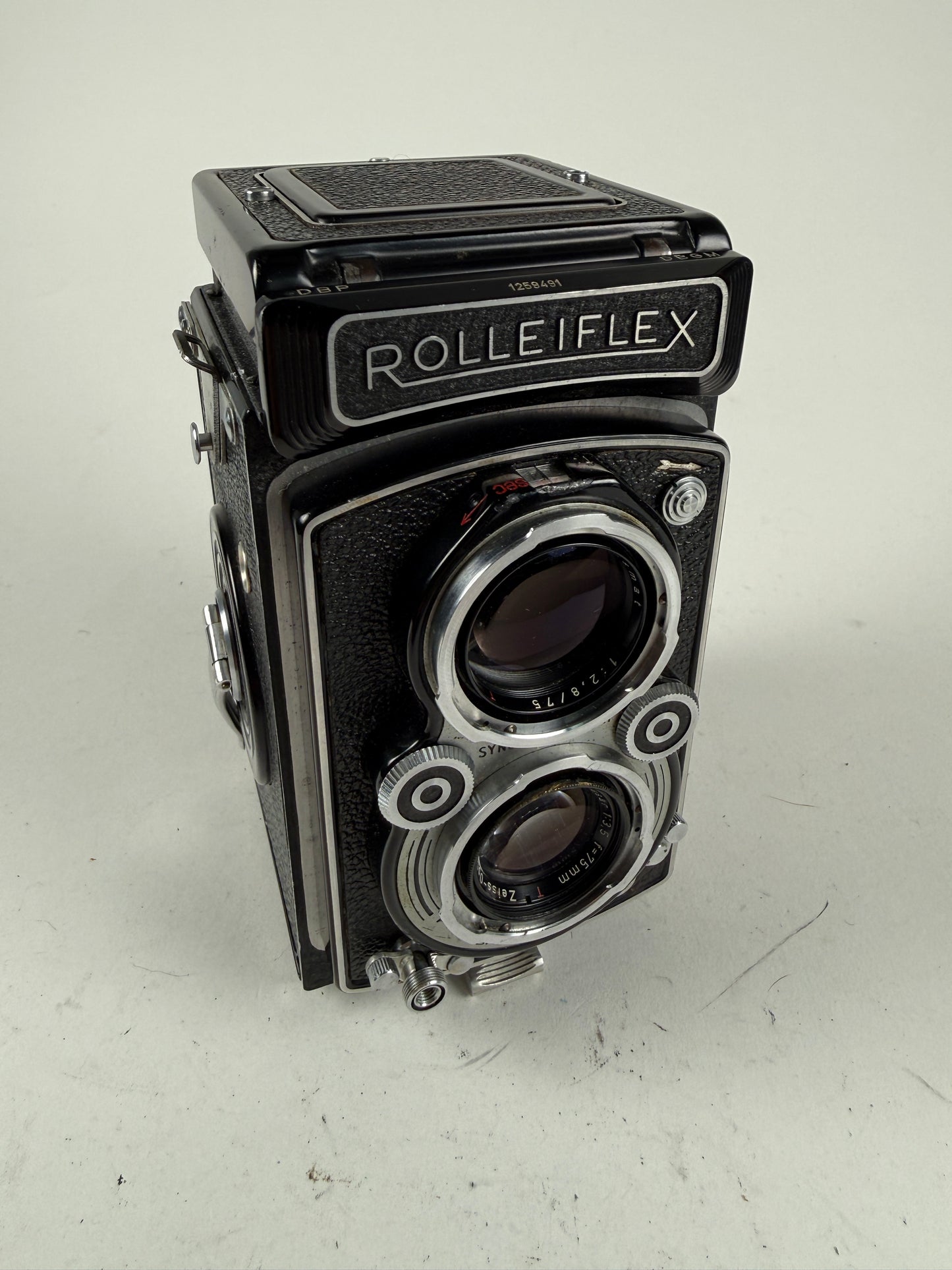 Rolleiflex 3.5A TLR Medium Format Camera w/75mm f3.5 Zeiss Opton tessar