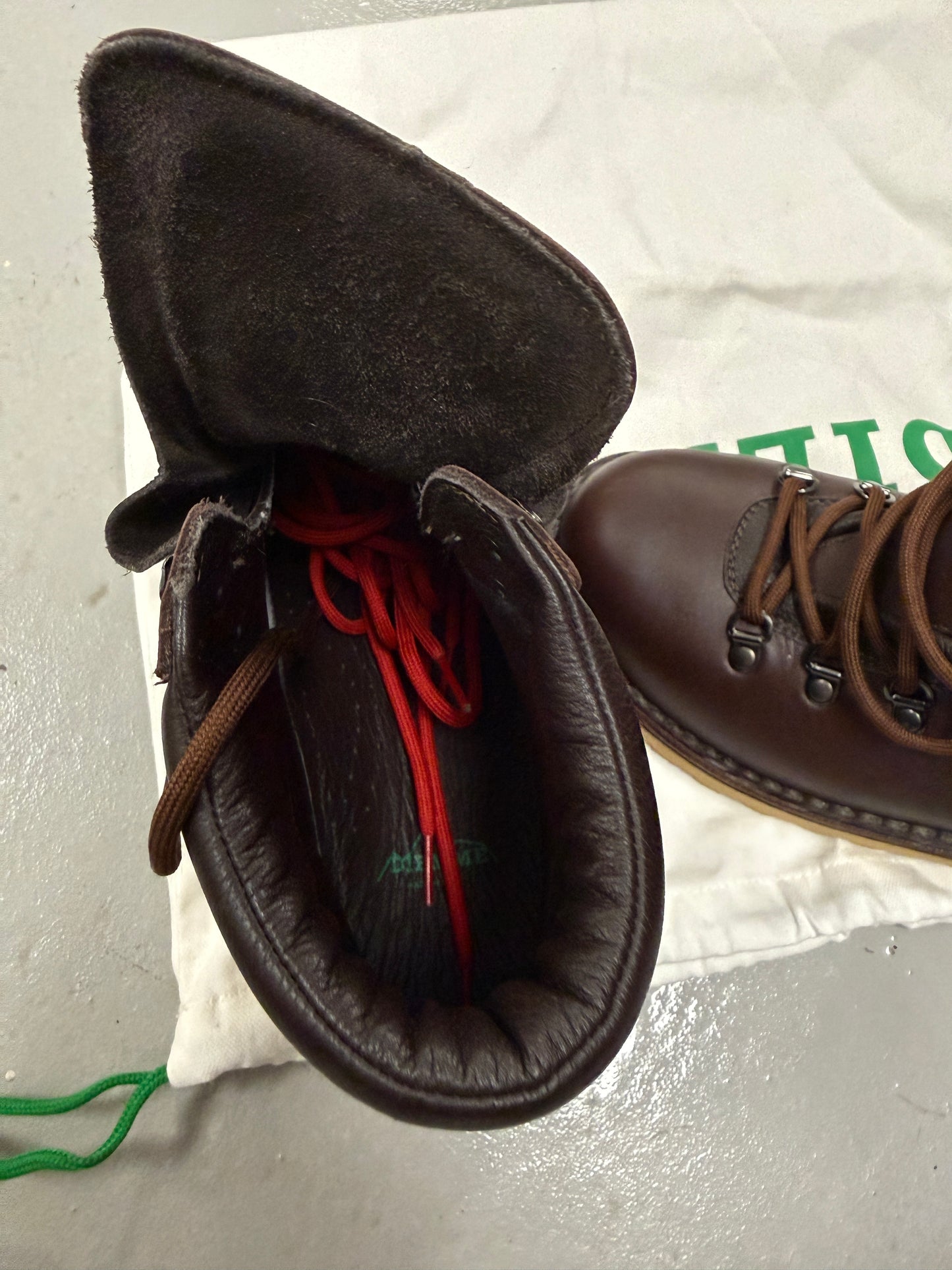 Diemme Roccia Vet Brown size 44 Full Grain Leather Mens Hiking Boots