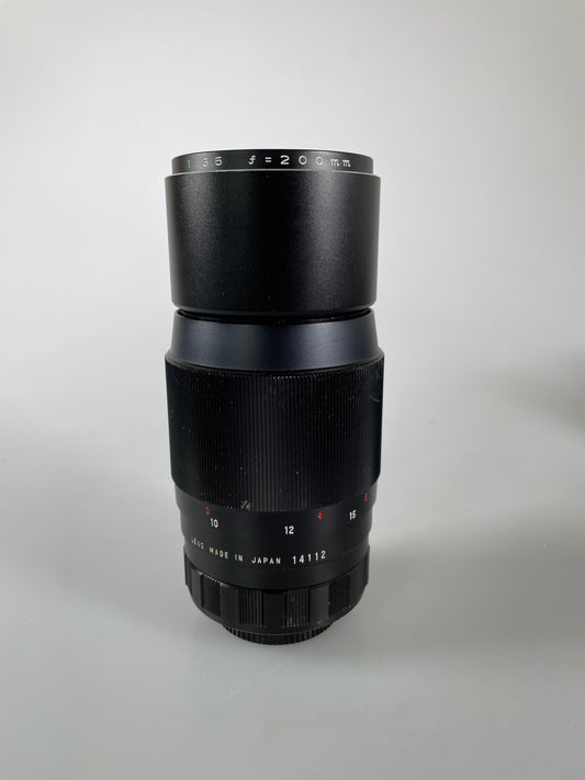 Mamiya-Sekor 200mm f3.5 Auto SX Lens for M42