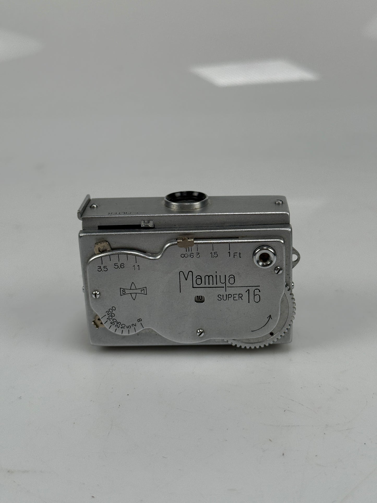 Mamiya 16 Super Spy Camera, Leather Case