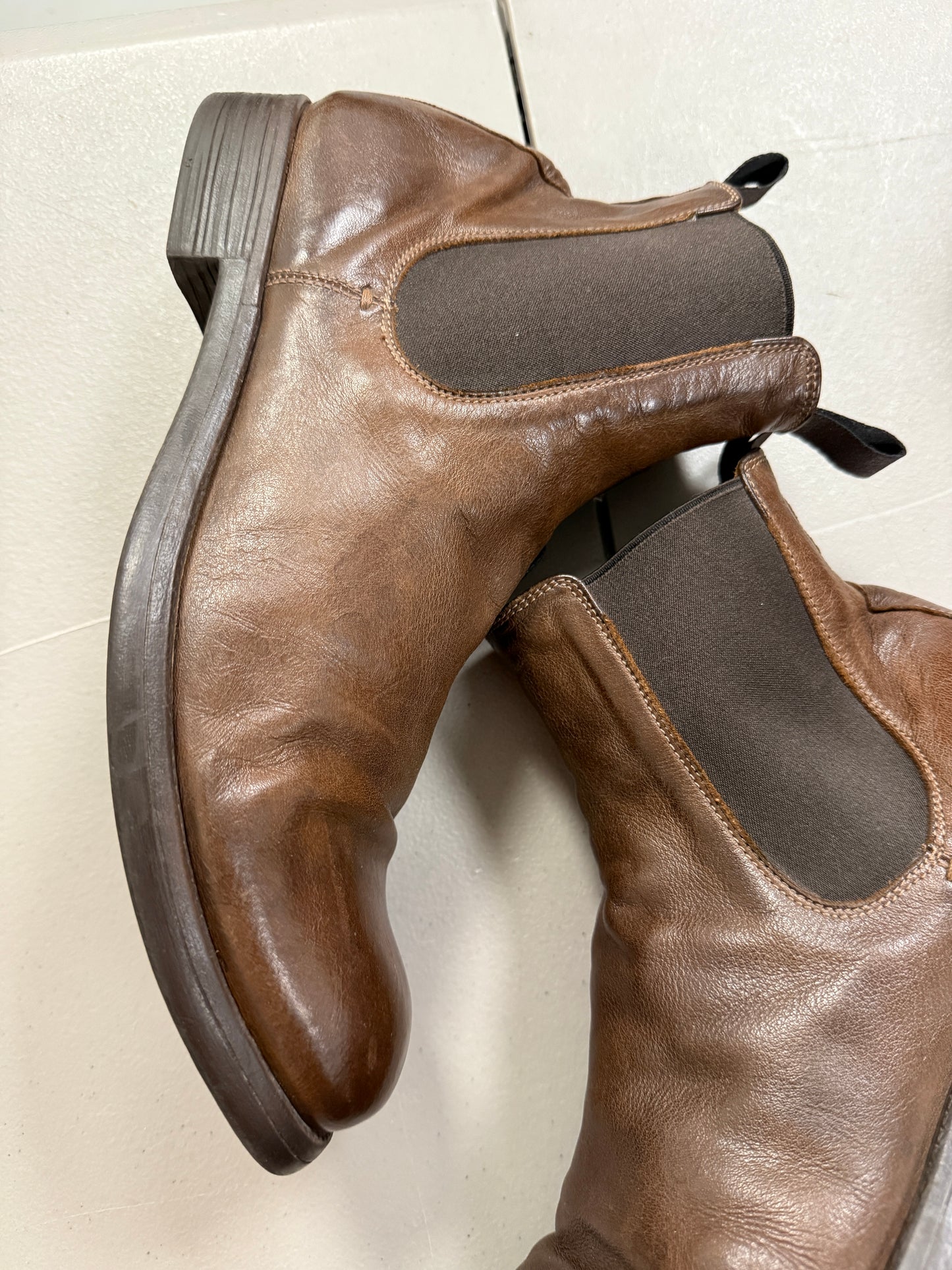 Officine Creative Chelsea Boots Brown Size 45 Euro / 12 US