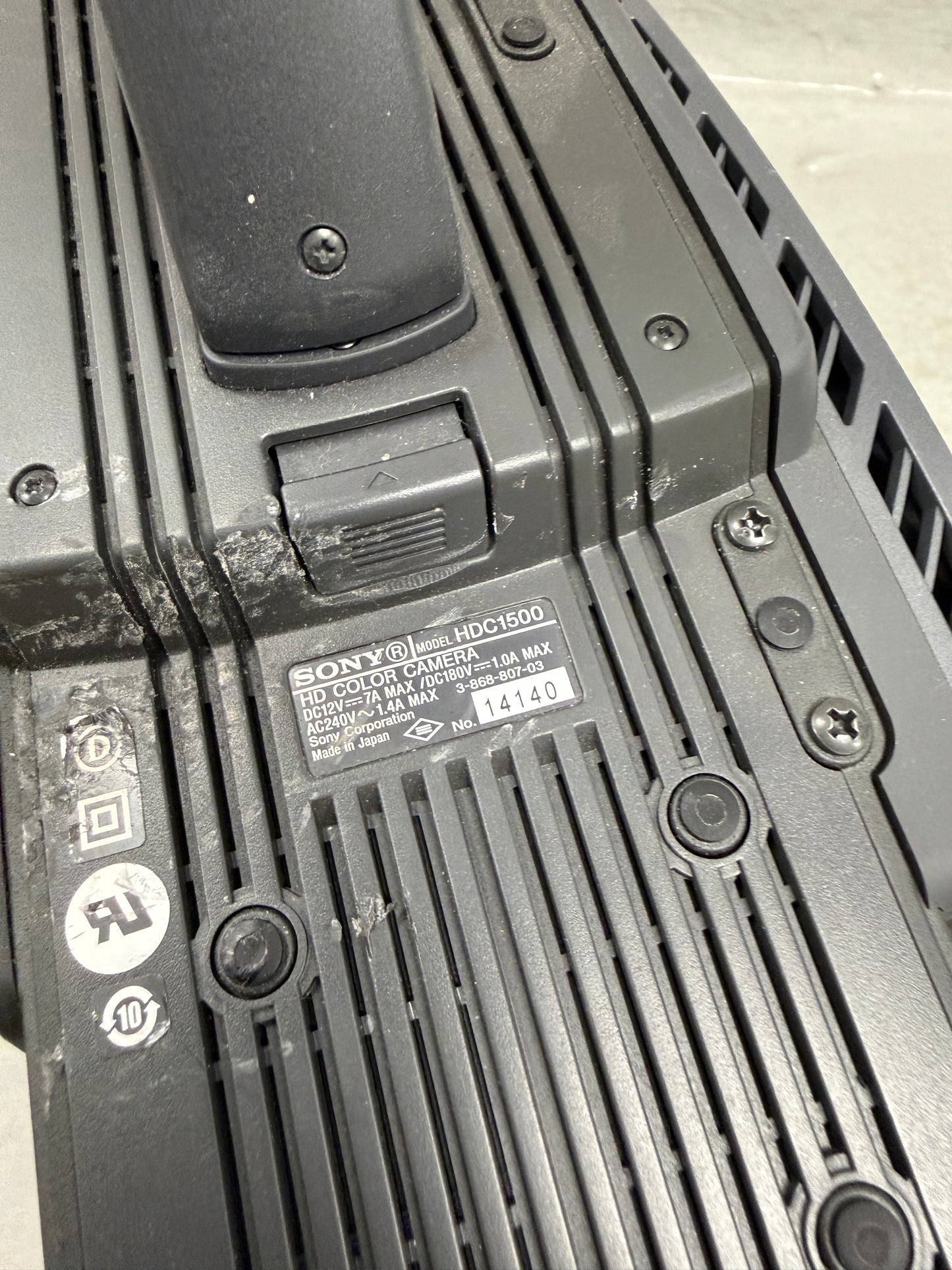 Sony HDC1500 HD Color Camera video studio