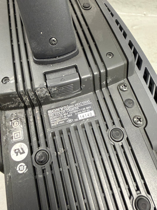 Sony HDC1500 HD Color Camera video studio