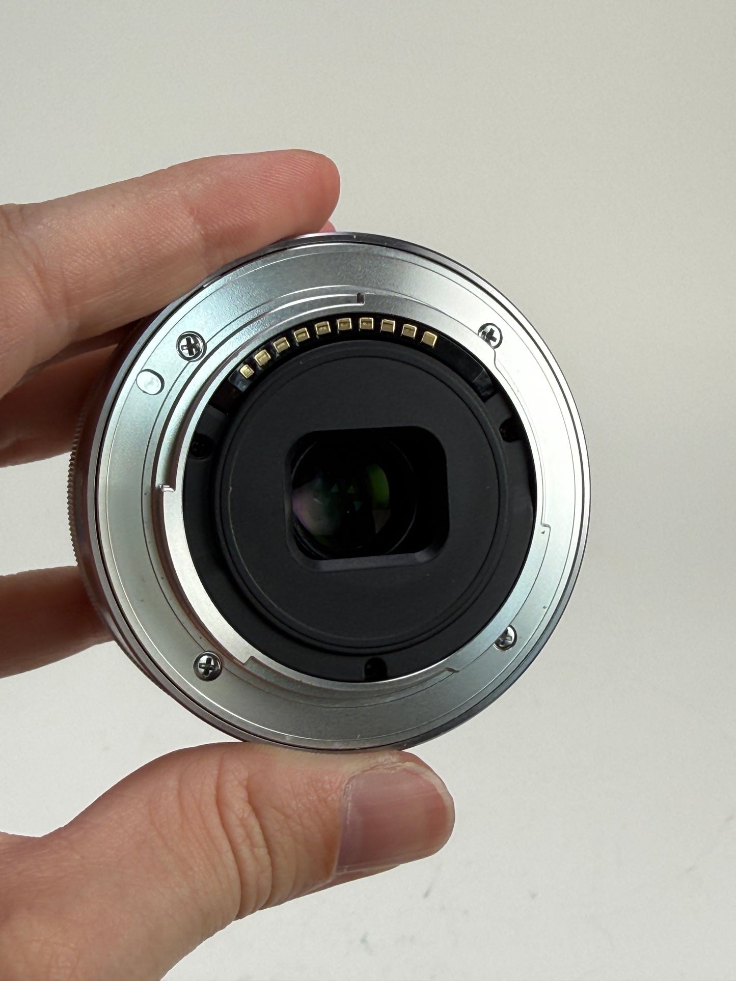 Sony SEL16F28 16mm F2.8 E Mount AF Lens silver