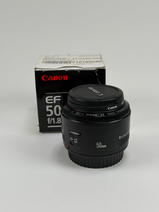 Canon 50mm f1.8 II AF EF Lens
