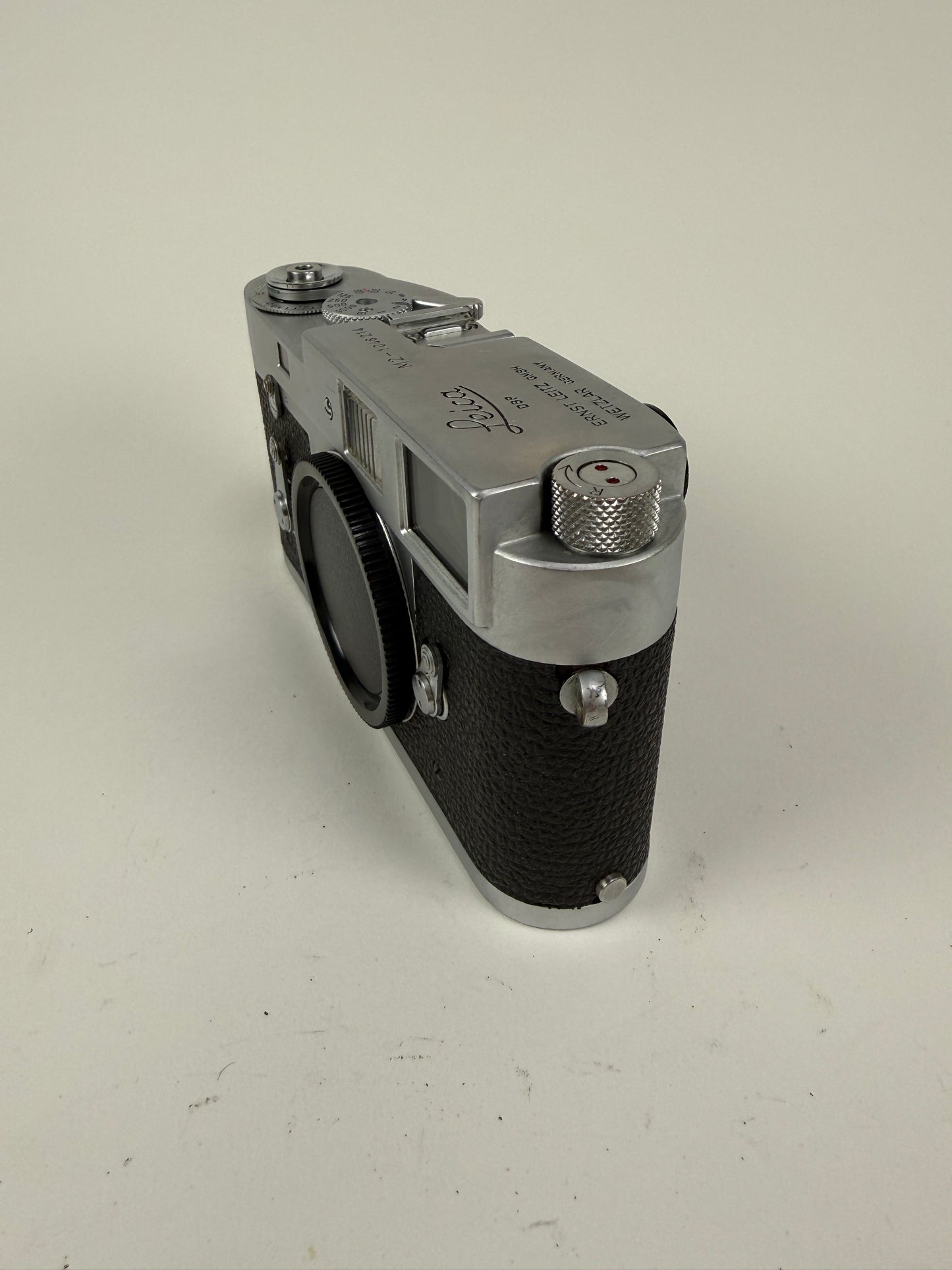 Leica M2 w/ Self Timer Chrome 35mm rangefinder film camera body