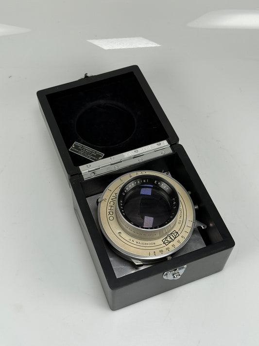 Kodak Commercial Ektar 12" inch F6.3 Lens in copal 3 shutter lens LATE