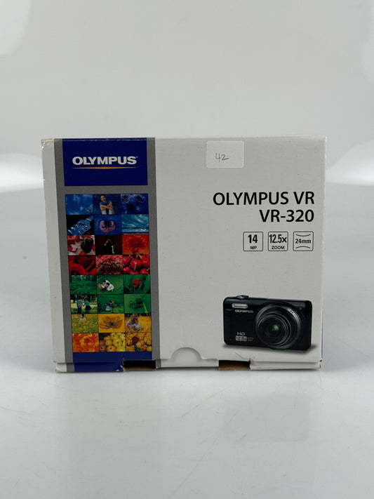 Olympus VR-320 Digital Camera 14MP HD 12.5x Super Wide Zoom
