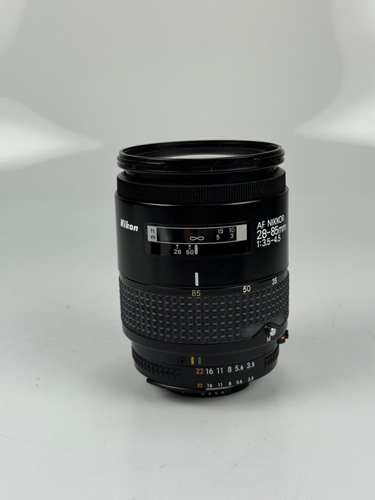 Nikon AF NIKKOR 28-85mm F3.5-4.5 Zoom Wide Angle Lens
