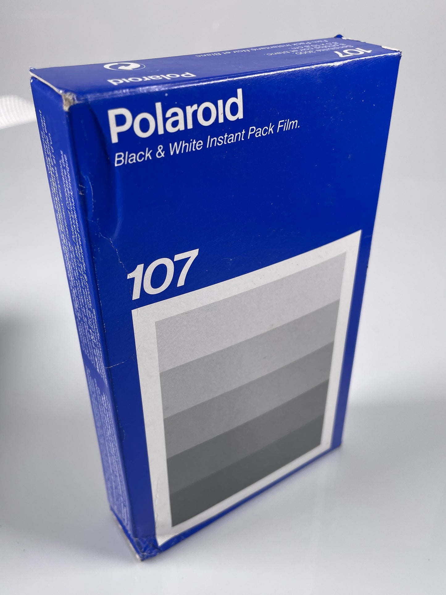 Polaroid 107 Instant Black & White Pack of 8 Film - Expired 1996 ISO 3000