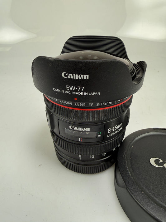 Canon EF 8-15mm f4 Fisheye L USM Lens