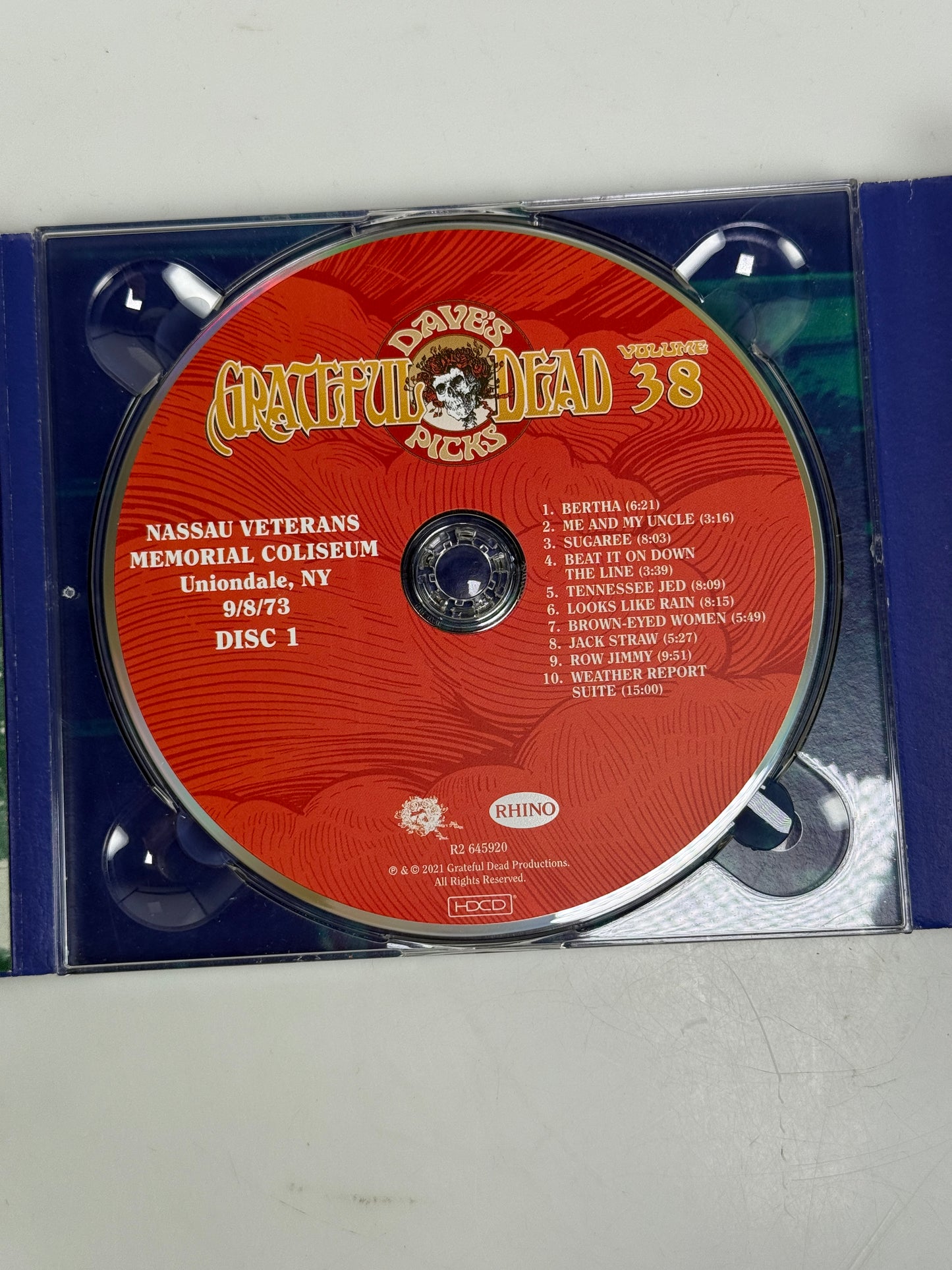 Grateful Dead Dave's Picks 38 Nassau Coliseum Uniondale New York 9/8/73 3 CD New