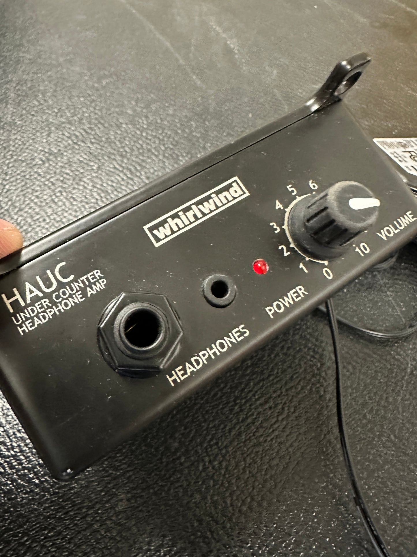 Whirlwind HAUC Under Counter Active, Stereo Headphone Control Box