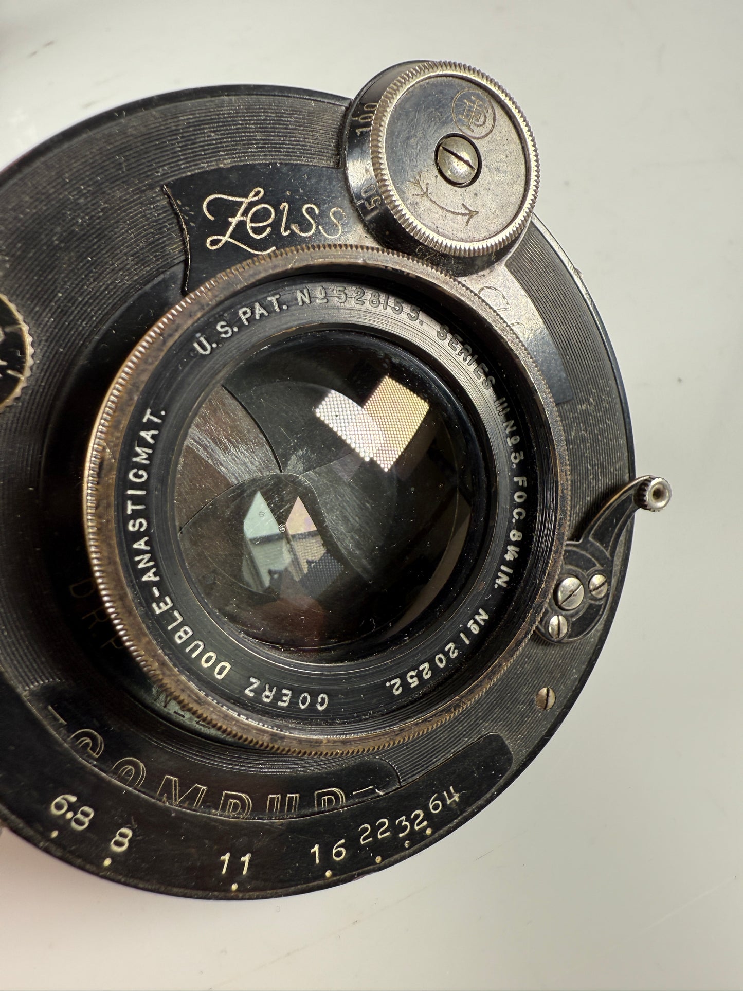 GOERZ 8 1/4 inch f6.8 DOUBLE - ANASTIGMAT (DAGOR)  Series III