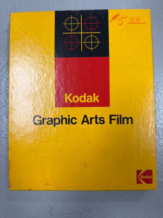 Expired 8x10 KODAK 4570 Pan masking Large Format Film 50 Sheets 1977